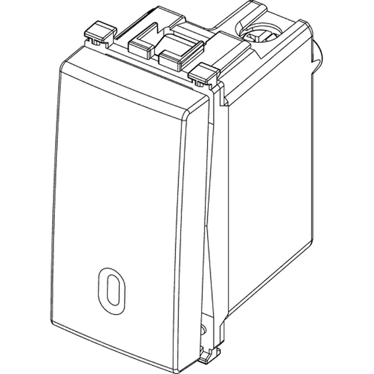 Vimar Arke 1P 16AX 2-Way Switch White - PHOTO 2