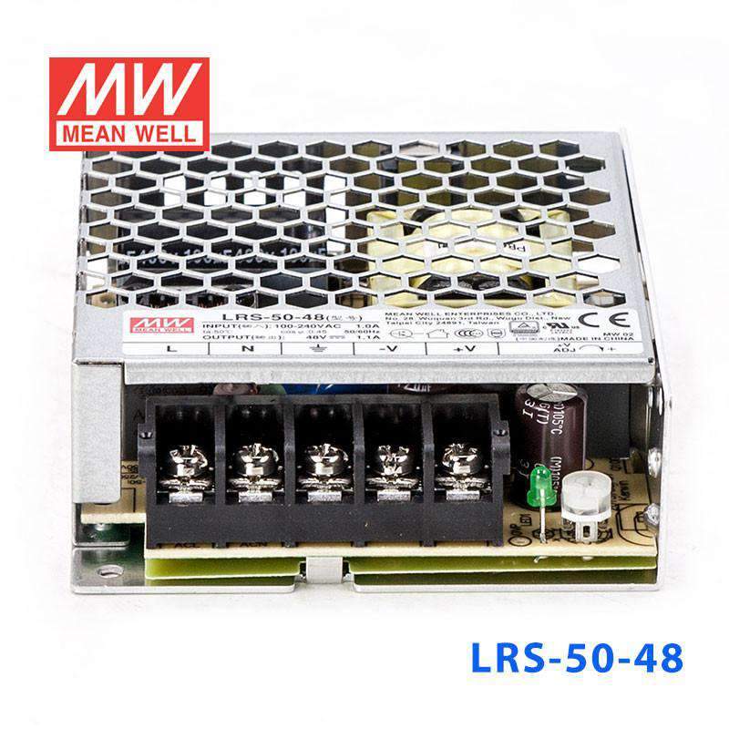 Mean Well LRS-50-48 Power Supply 50W 48V 1.1A - PHOTO 4