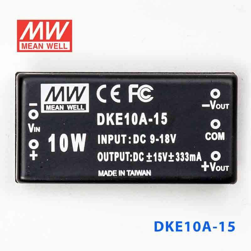 Mean Well DKE10A-15 DC-DC Converter - 10W - 9~18V in ±15V out 333mA - PHOTO 2