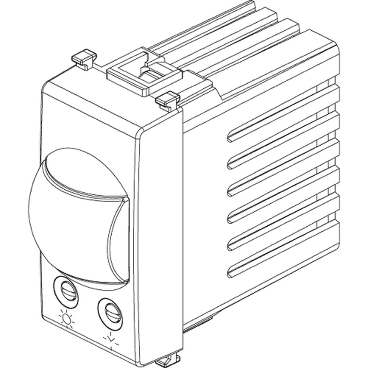 Plana IR Relay Switch 230V White - PHOTO 3
