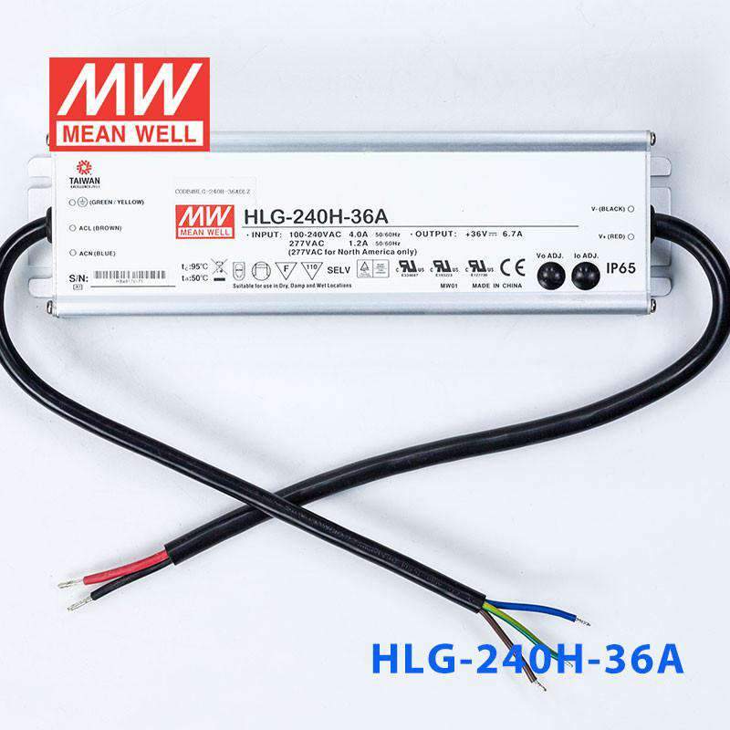 Mean Well HLG-240H-36A Power Supply 240W 36V - Adjustable 6.7A - PHOTO 2