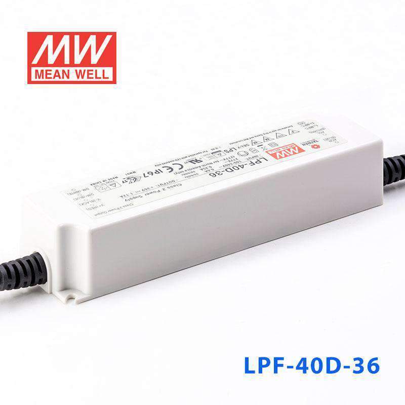 Mean Well LPF-40D-36 Power Supply 40W 36V - Dimmable 1.12A - PHOTO 3
