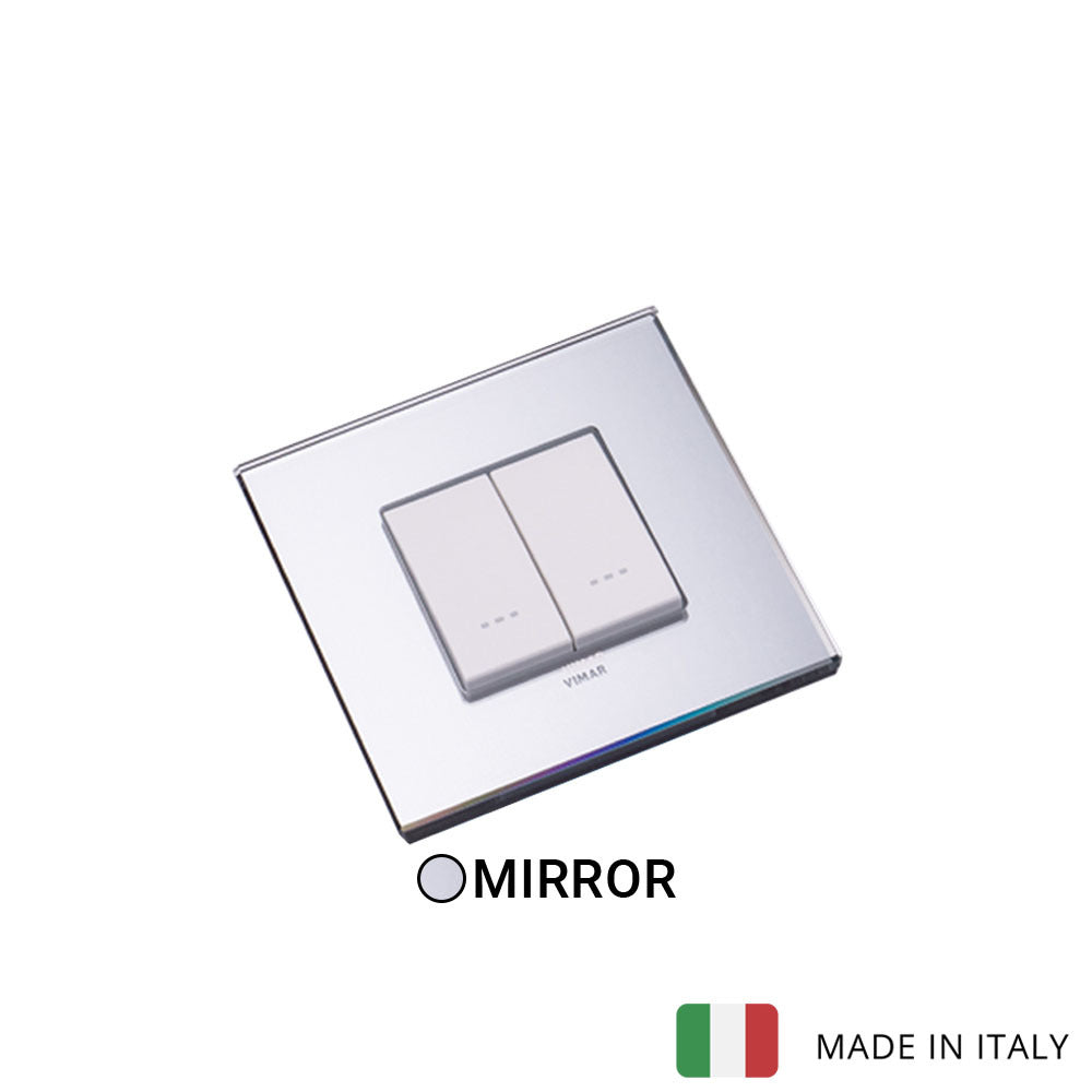 Vimar Eikon Wood 2 Gang Switch - Oak - 16A - PHOTO 3