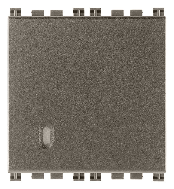 Vimar Arke 1P 16AX 1-Way Switch 2M Metal