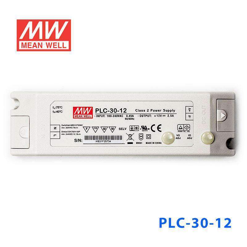 Mean Well PLC-30-12 Power Supply 30W 12V - PFC 2.5A - PHOTO 2