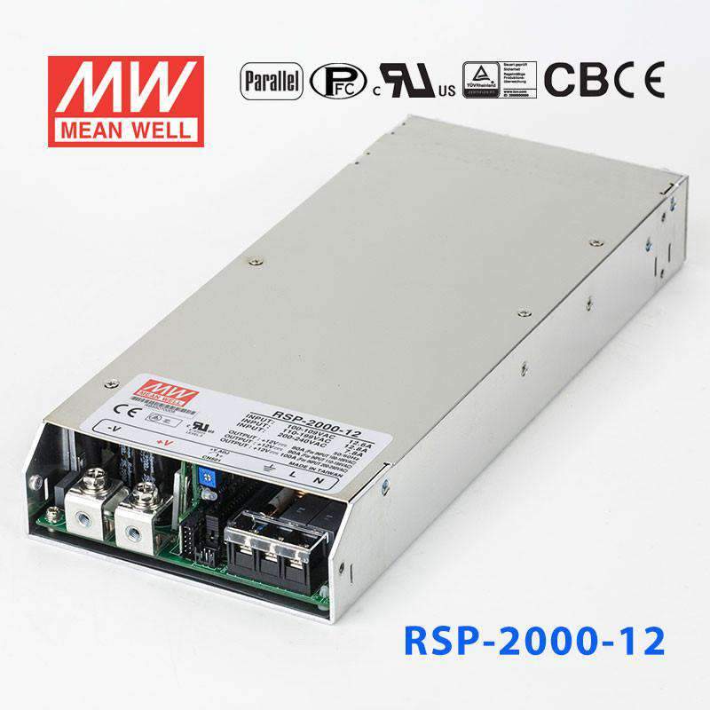 Mean Well RSP-2000-12 Power Supply 1200W 12V 100A