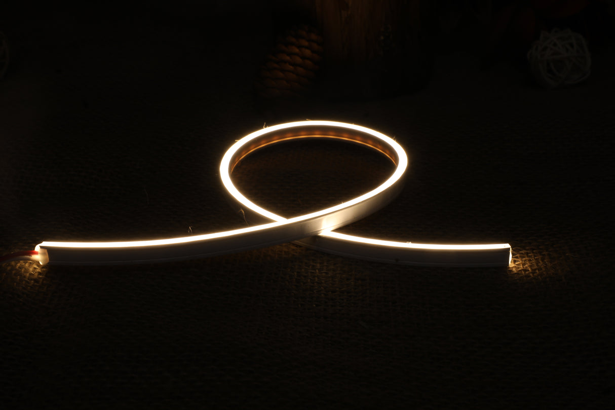 LED Neon Side Bend Slight Series Slim Recess Trim 4x8mm 9W/m 24V IP54 - PHOTO 9