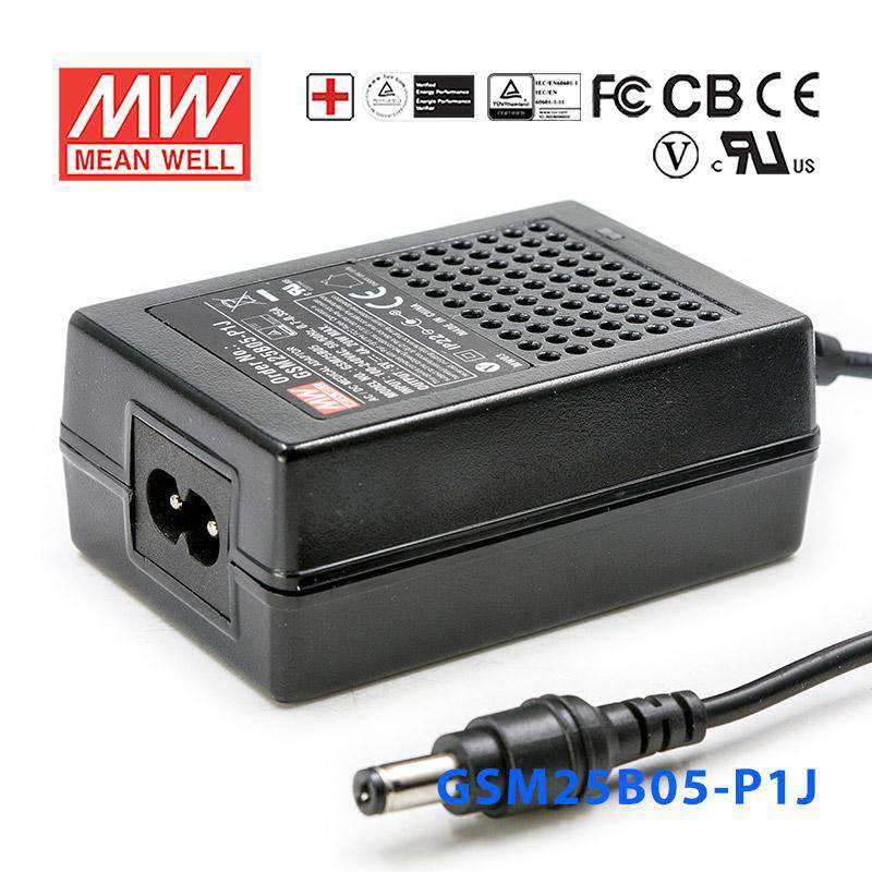 Mean Well GSM25B05-P1J Power Supply 20W 5V 4A