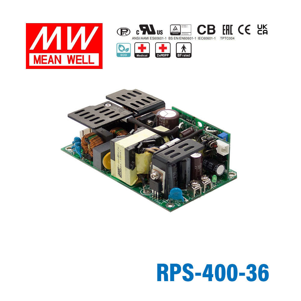 Mean Well RPS-400-36 Green Power Supply W 36V 7A - Medical Power Supply