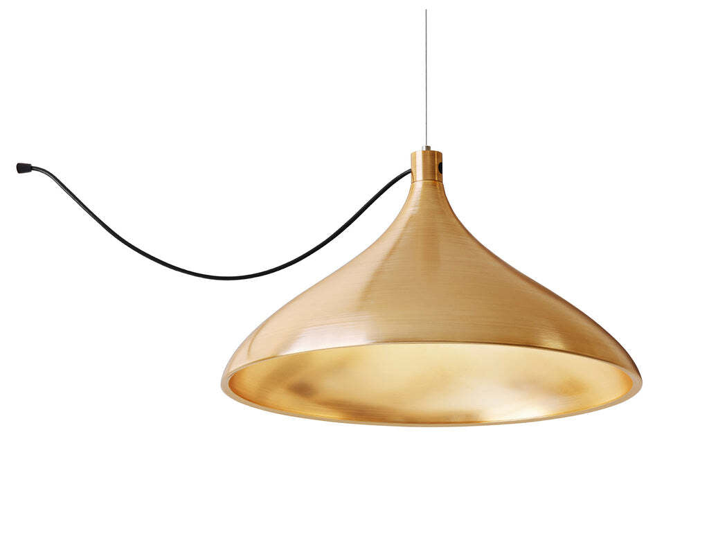 Pablo Pendant Swell XL String Single Wide Brass / Brass - PHOTO 1