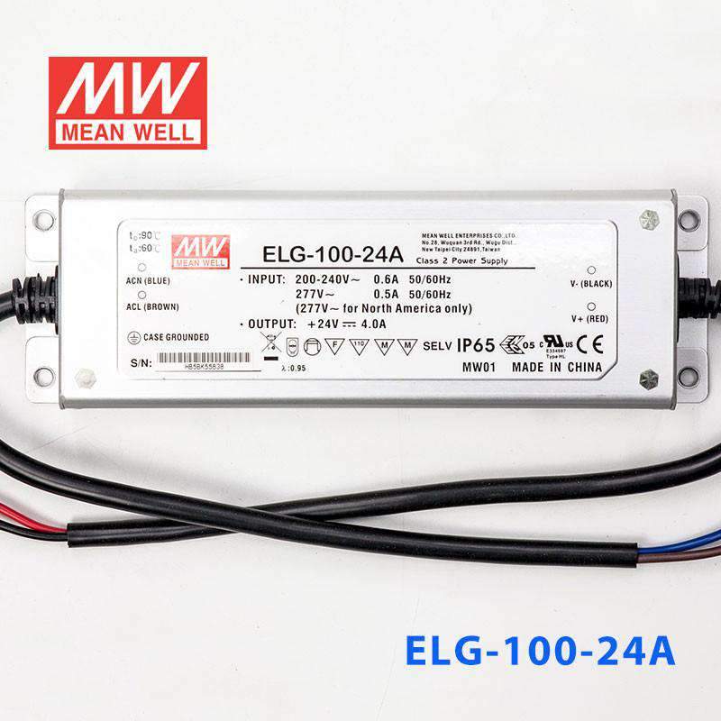 Mean Well ELG-100-24A Power Supply 96W 24V - Adjustable 4A - PHOTO 2