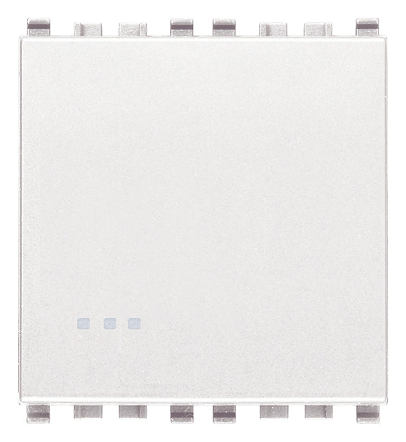 Vimar Eikon 1P NO 10A Push Button 2M White
