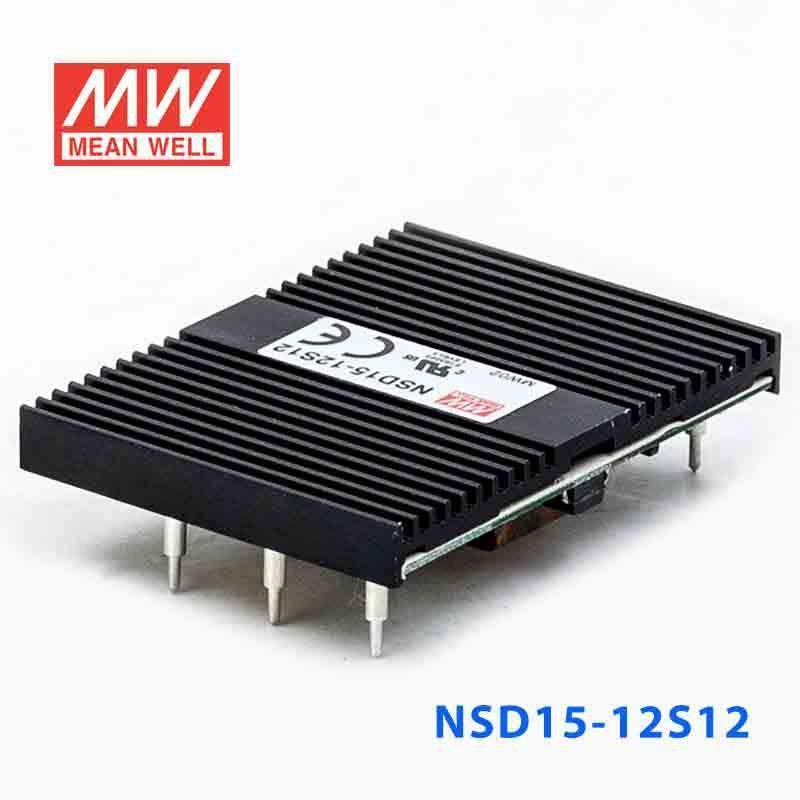 Mean Well NSD15-12S12 DC-DC Converter - 15W - 9.4~36V in 12V out 1.25A - PHOTO 1