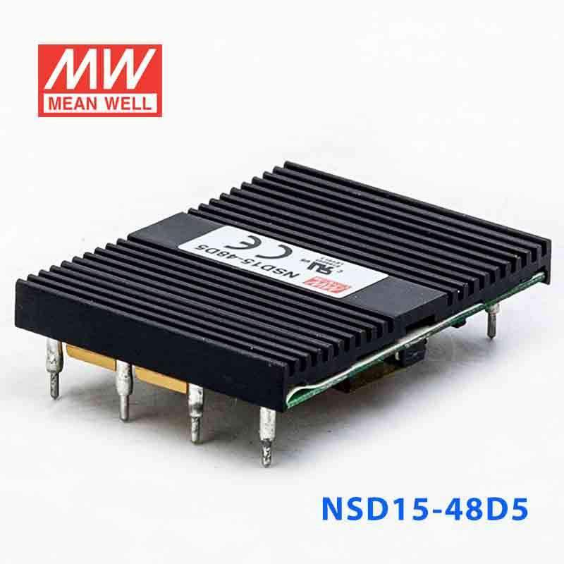 Mean Well NSD15-48D5 DC-DC Converter - 15W - 18~72V in ±5V out 1.5A - PHOTO 1