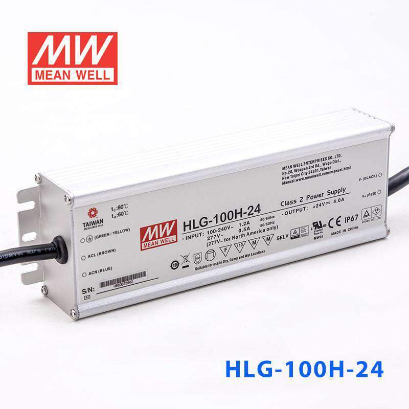 Mean Well S-HLG-100H-24 Power Supply 100W 24V with AU/NZ plug 4A - PHOTO 1