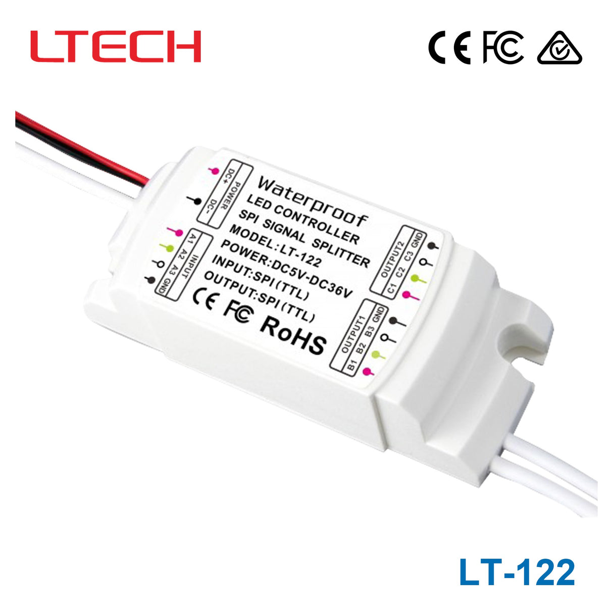 Ltech LT-122 2CH SPI Signal Amplifier
