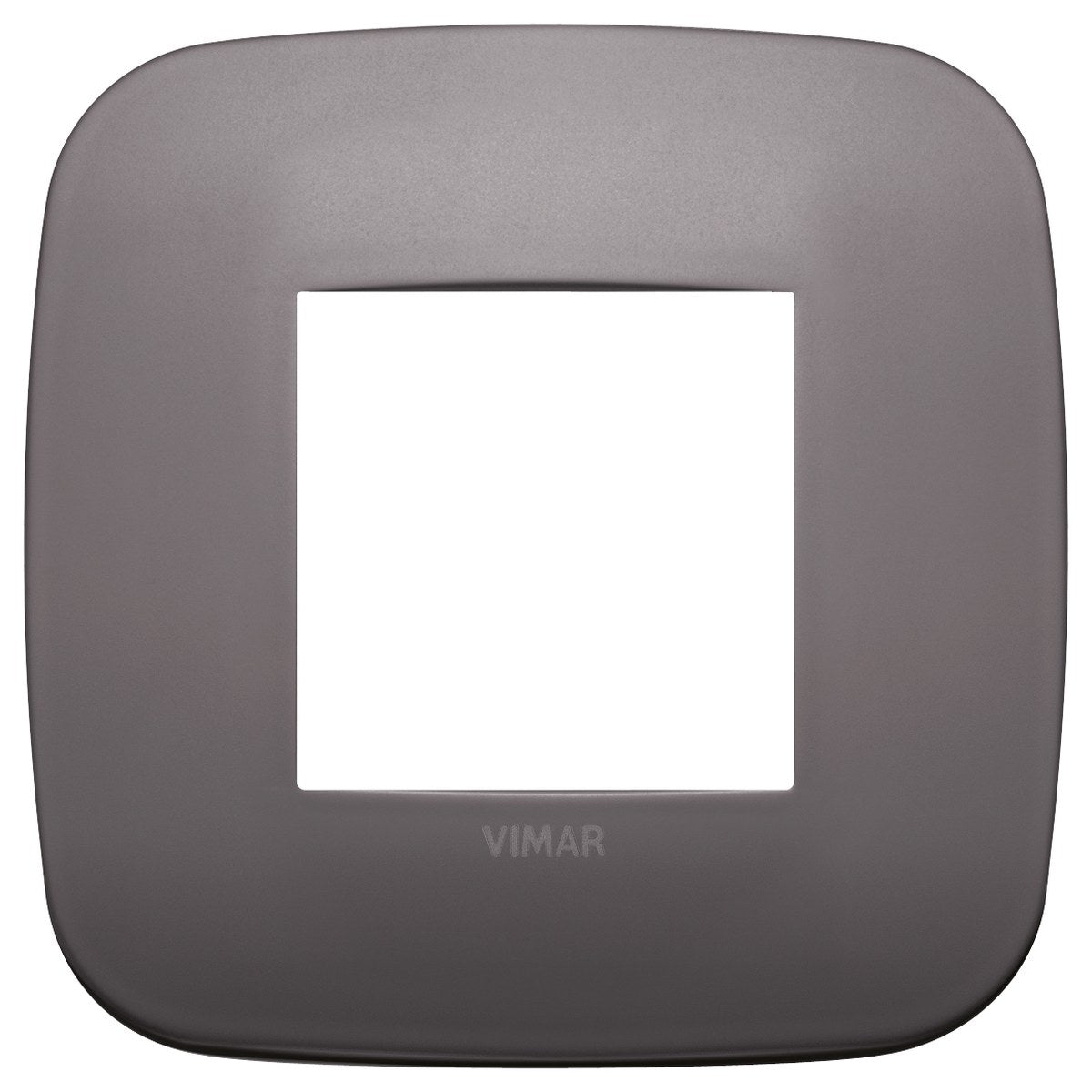 Vimar Arke Round Plate 2M Metal Dark Nickel