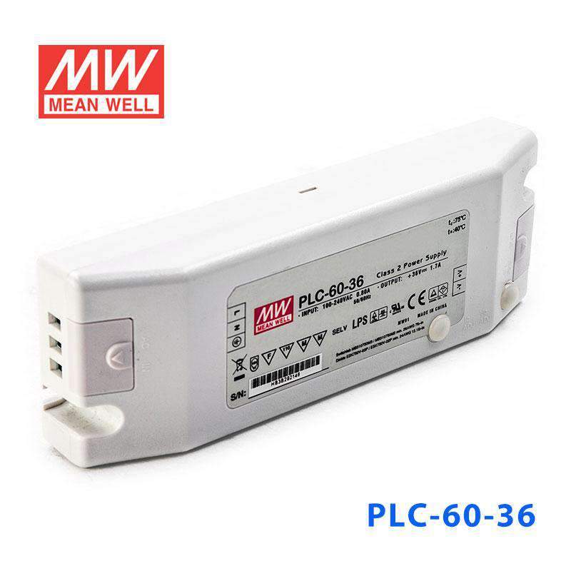 Mean Well PLC-60-36 Power Supply 60W 36V - PFC 1.7A - PHOTO 1