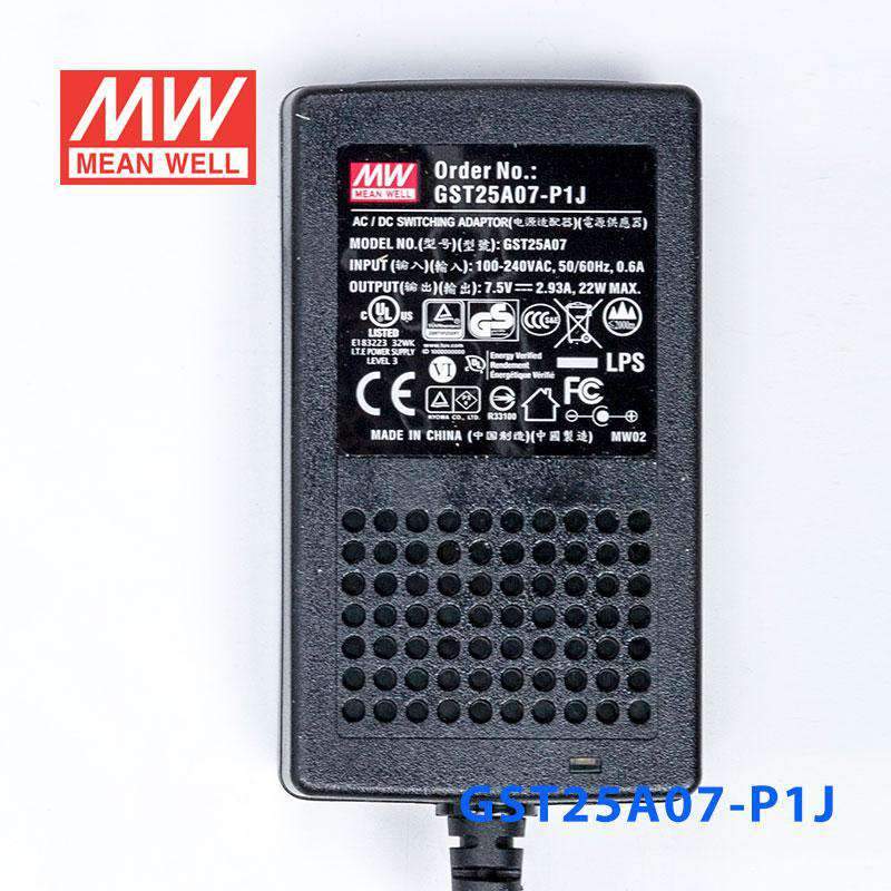 Mean Well GST25A07-P1J Power Supply 20W 7.5V 2.93A - PHOTO 2