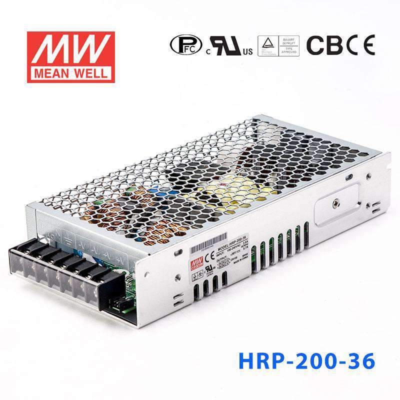 Mean Well HRP-200-36 Power Supply 205.2W 36V