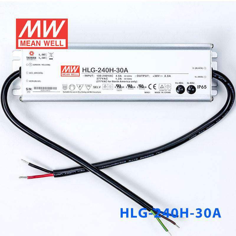 Mean Well HLG-240H-30A Power Supply 240W 30V - Adjustable 8A - PHOTO 2