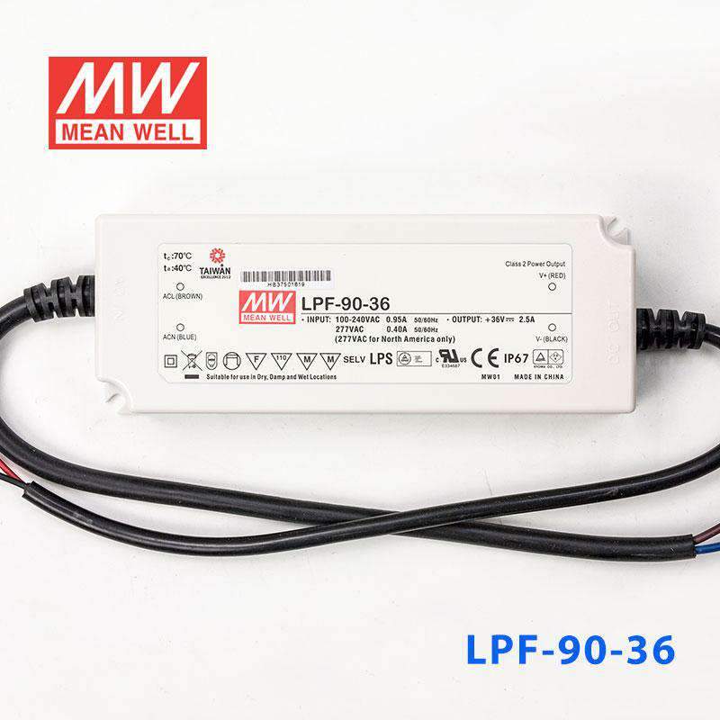 Mean Well LPF-90-36 Power Supply 90W 36V 2.5A - PHOTO 2