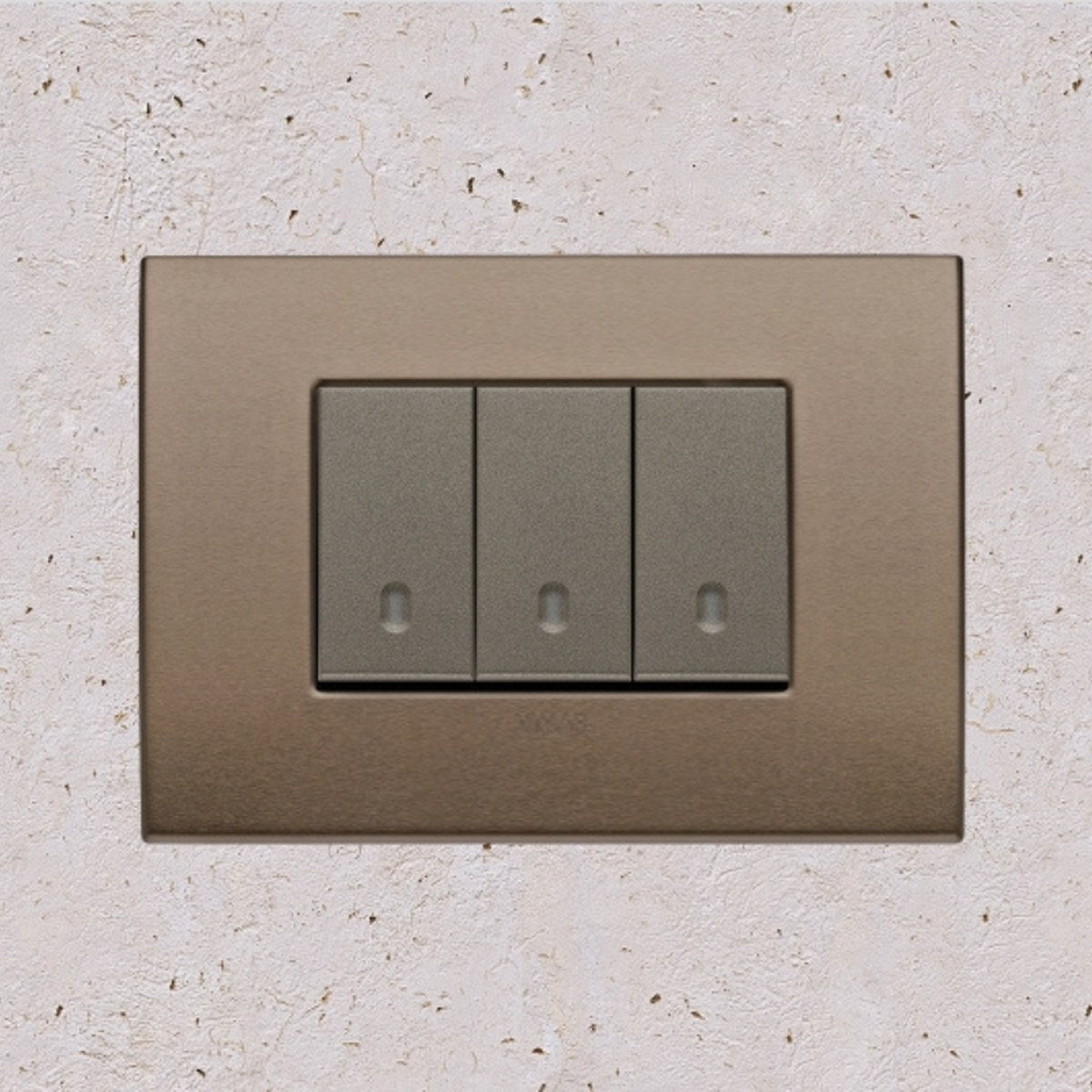 Vimar Arke Metal 3 Gang switch - Dark Bronze - 16A - PHOTO 21