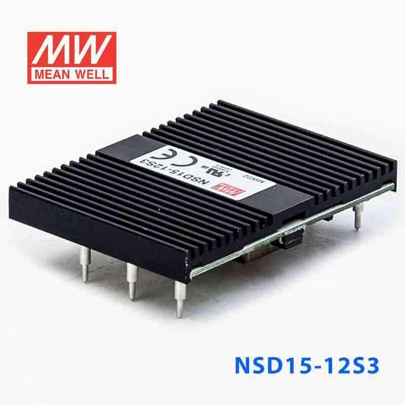 Mean Well NSD15-12S3 DC-DC Converter - 12.375W - 9.4~36V in 3.3V out 3.75A - PHOTO 1