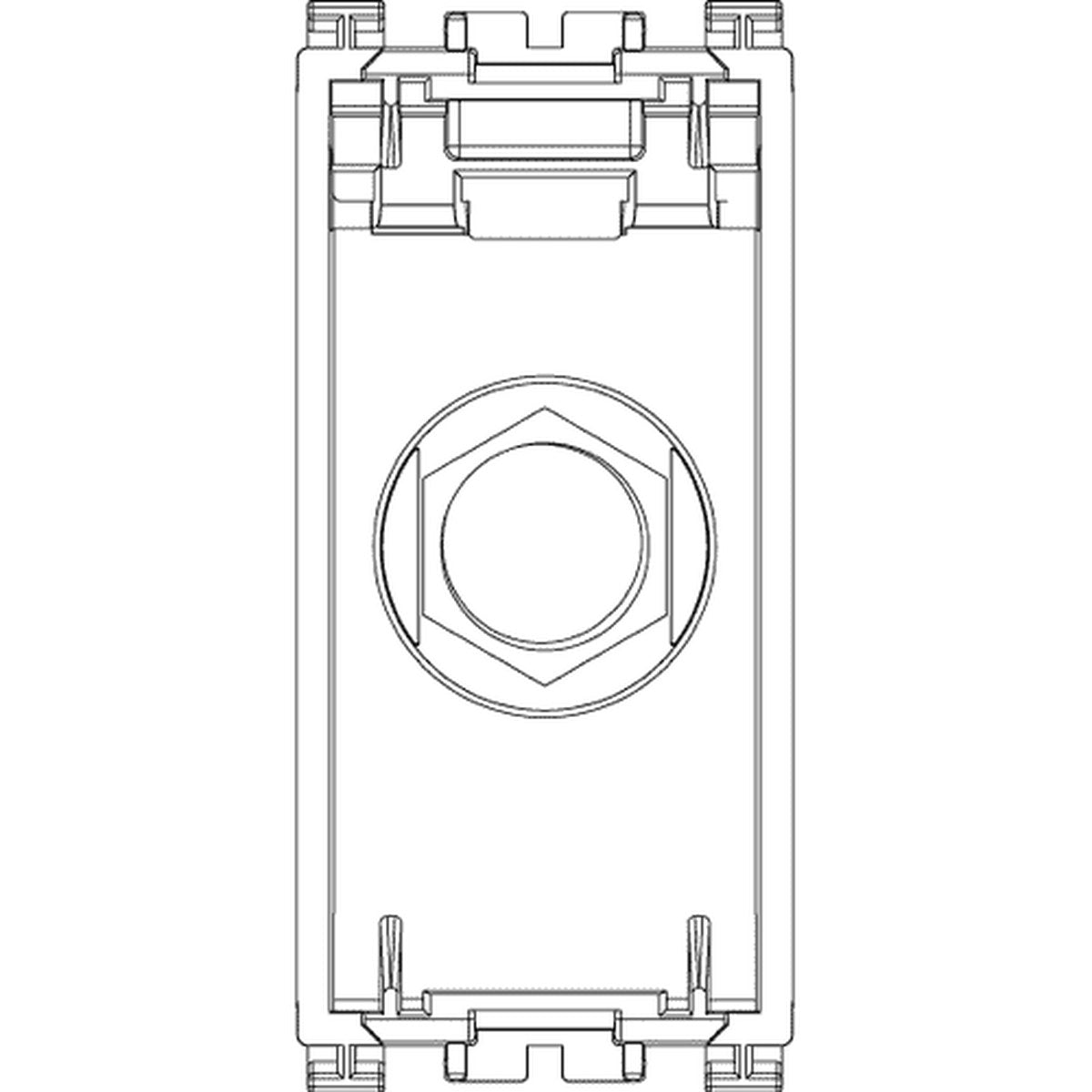 Arke F Type Female Socket Connector White - PHOTO 2