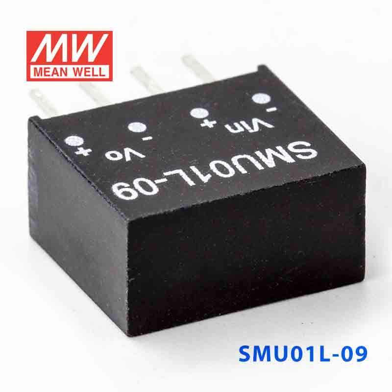 Mean Well SMU01L-09 DC-DC Converter - 1W - 4.5~5.5V in 9V out 110mA - PHOTO 1