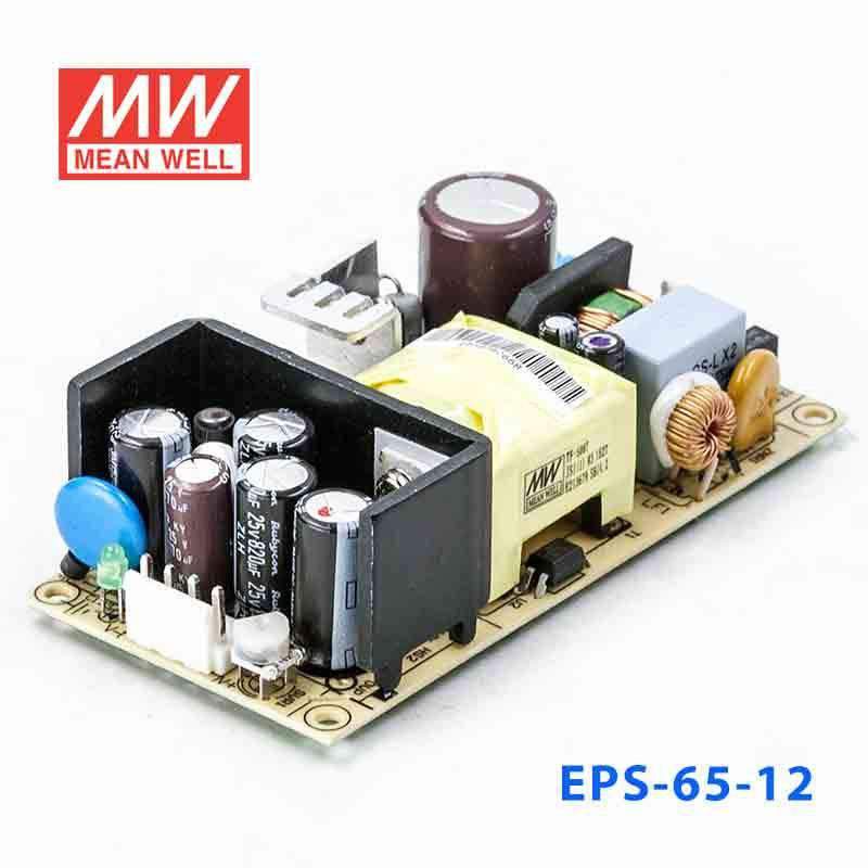 Mean Well EPS-65-12 Power Supply 65W 12V 5.42A - PHOTO 1