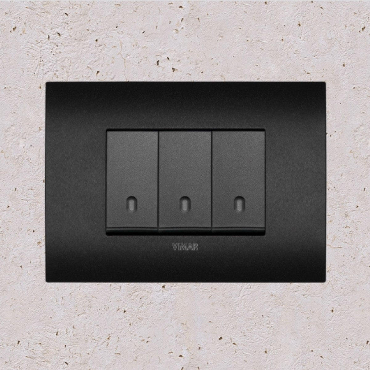 Vimar Arke Metal 3 Gang switch - Matt Graphite - 16A - PHOTO 9