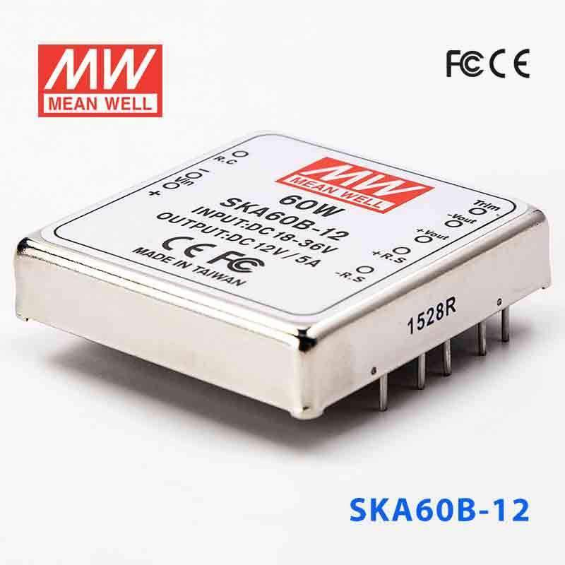 Mean Well SKA60B-12 DC-DC Converter - 60W - 18~36V in 12V out 5A