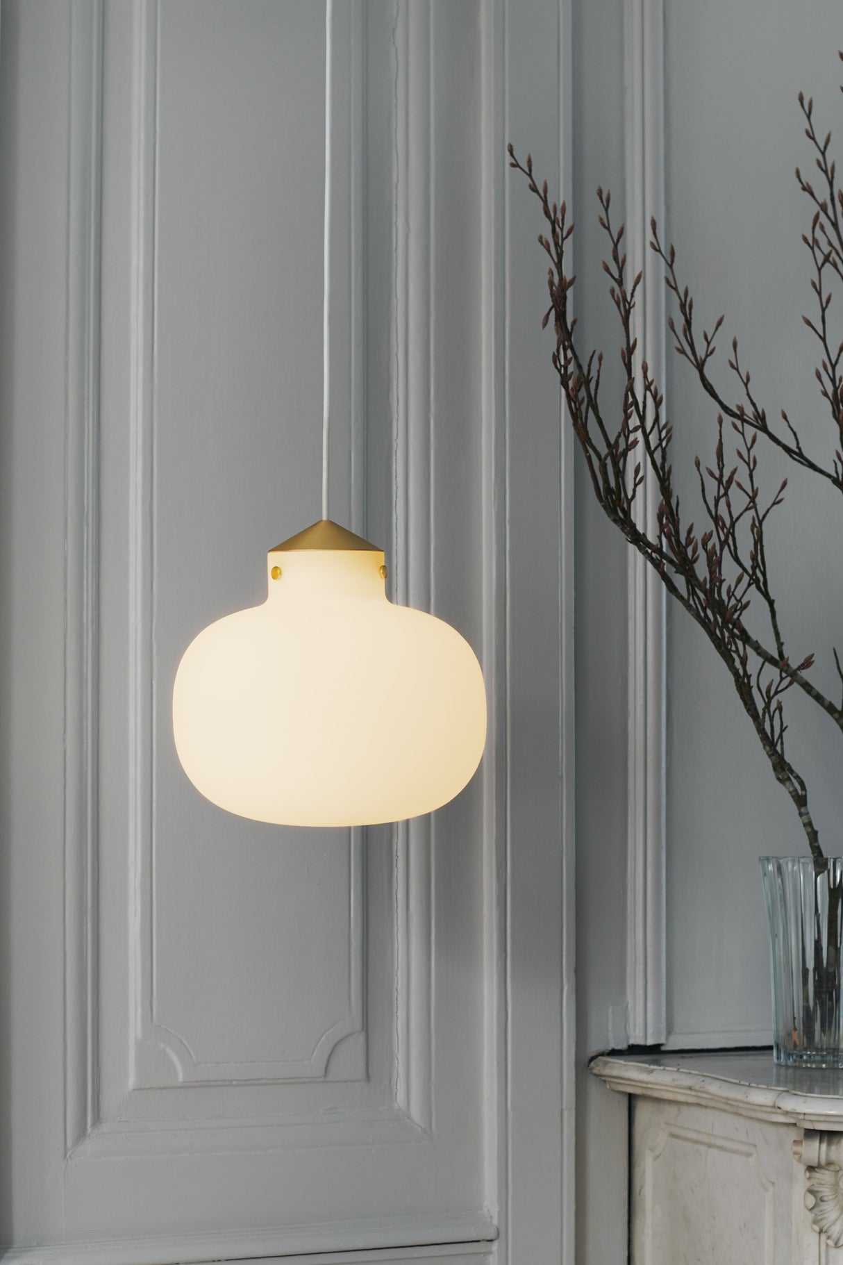 Nordlux Pendant Raito 30 Oval Opal White (DFTP) - PHOTO 1