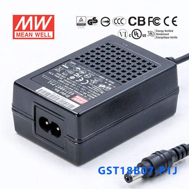 Mean Well GST18B07-P1J Power Supply 15W 7.5V 2A
