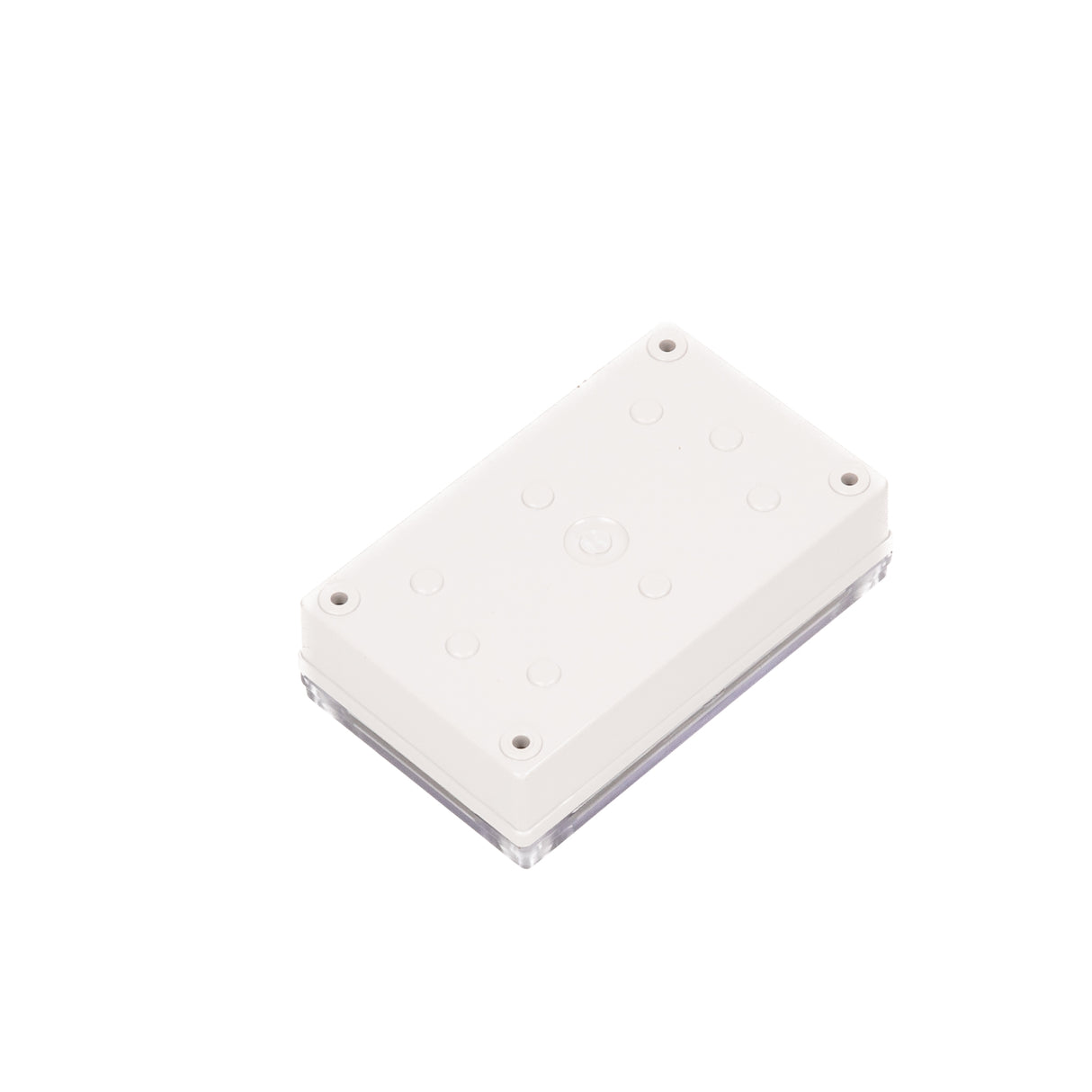 Boxco M-Series 80x130x85mm Plastic Enclosure, IP67, IK08, PC, Transparent Cover, Screw Type - PHOTO 2