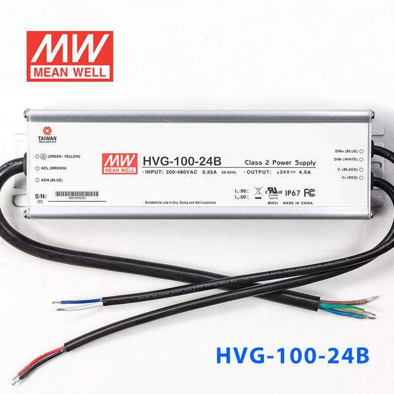 Mean Well HVG-100-24B Power Supply 100W 24V - Dimmable 4A - PHOTO 2
