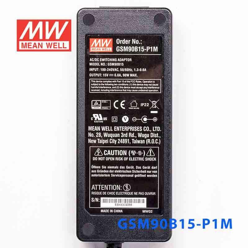 Mean Well GSM90B15-P1M Power Supply 90W 15V - PHOTO 2