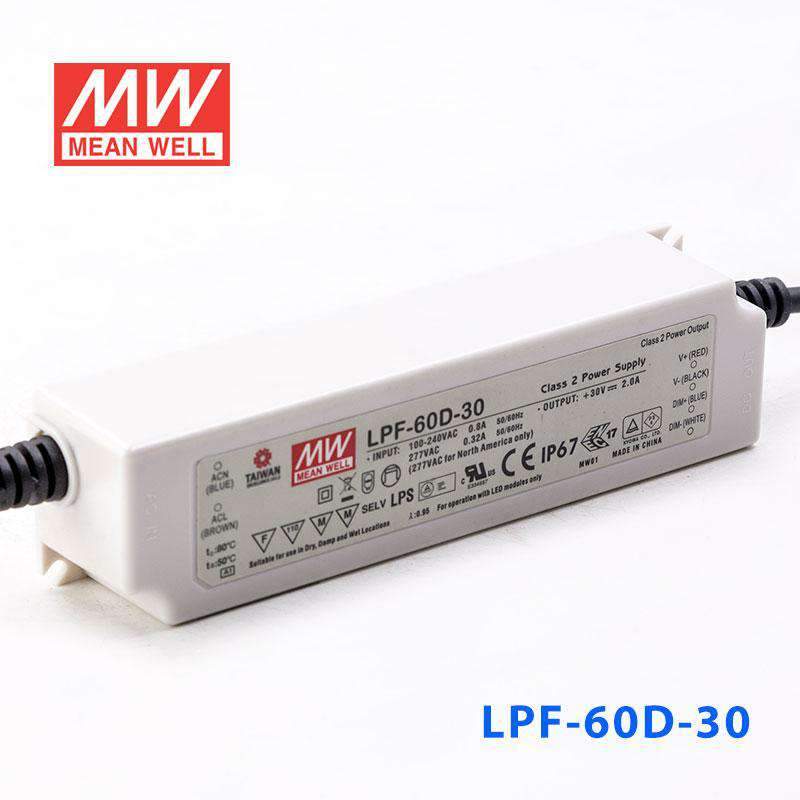 Mean Well LPF-60D-30 Power Supply 60W 30V - Dimmable 2A - PHOTO 1