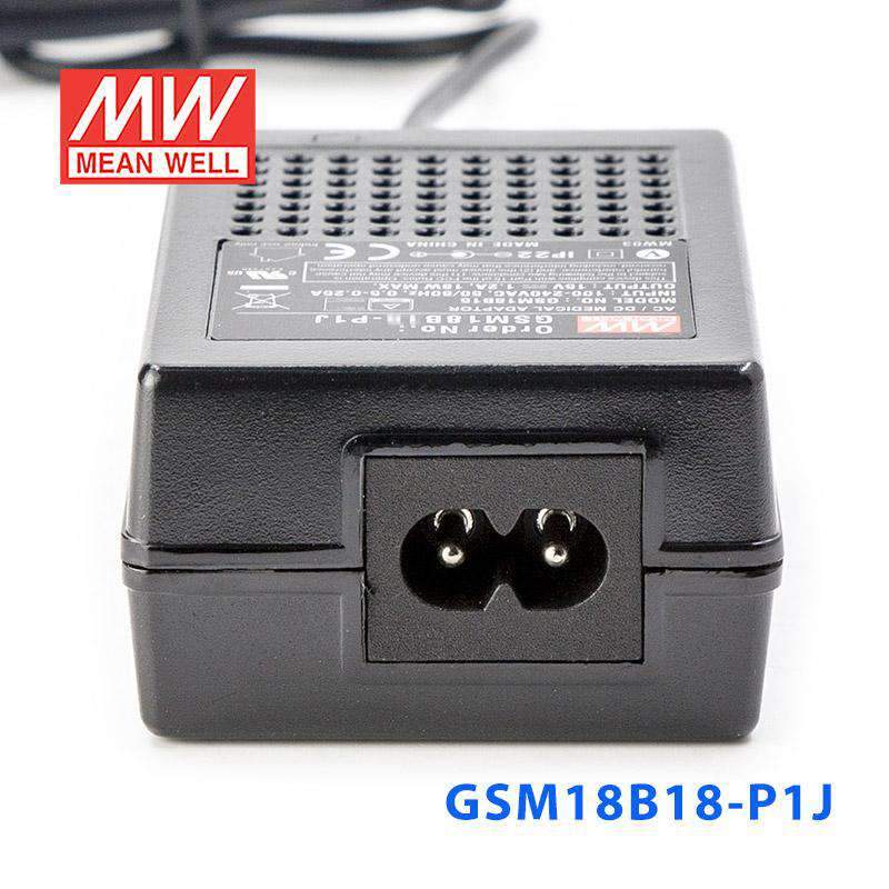Mean Well GSM18B18-P1J Power Supply 18W 18V 1A - PHOTO 3