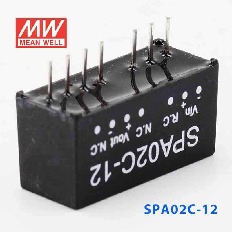 Mean Well SPA02C-12 DC-DC Converter - 2W - 36~72V in 12V out - PHOTO 3