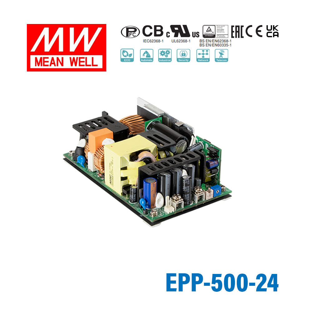 Mean Well EPP-500-24 Power Supply 321W 24V 13.4A