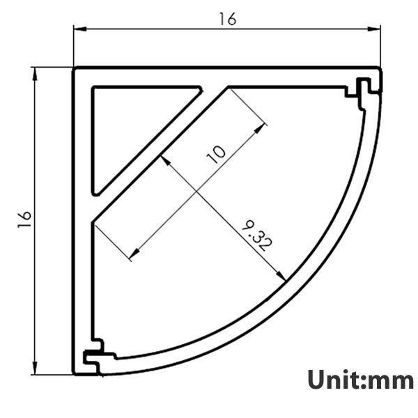LED Extrusion EXCR01 Linear Profile - PHOTO 4