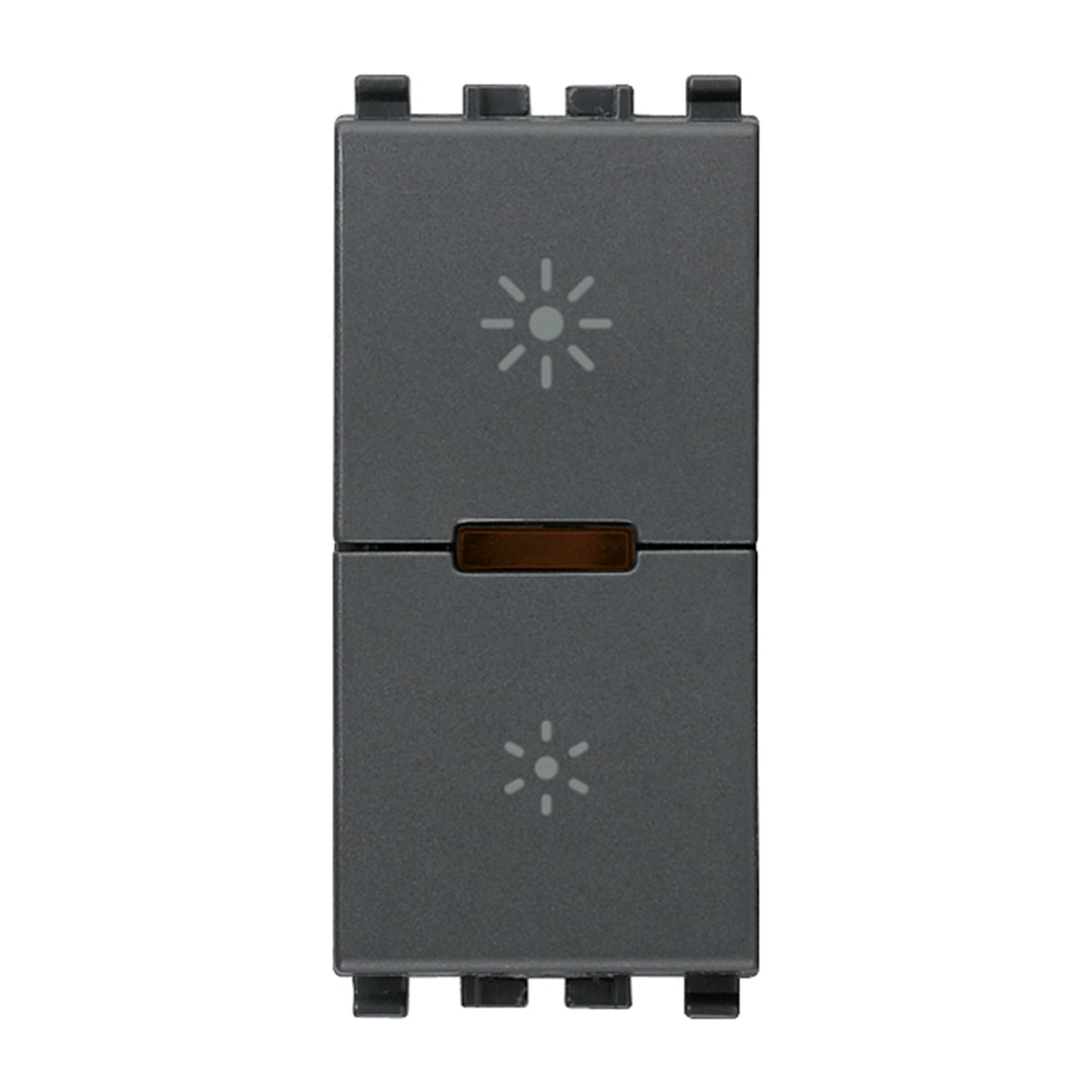 Vimar Eikon Universal Master Push Dimmer 230V Grey