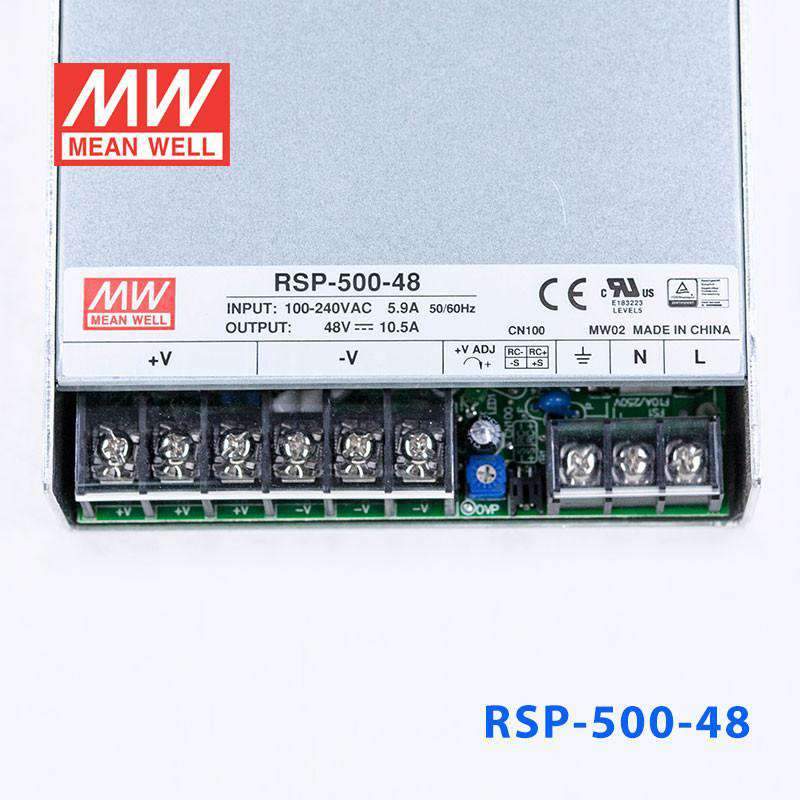 Mean Well RSP-500-48 Power Supply 500W 48V 10.5A - PHOTO 2