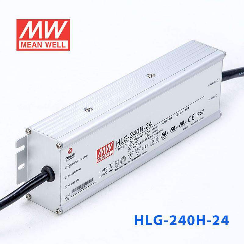Mean Well S-HLG-240H-24 Power Supply 240W 24V with AU/NZ plug 10A - PHOTO 1