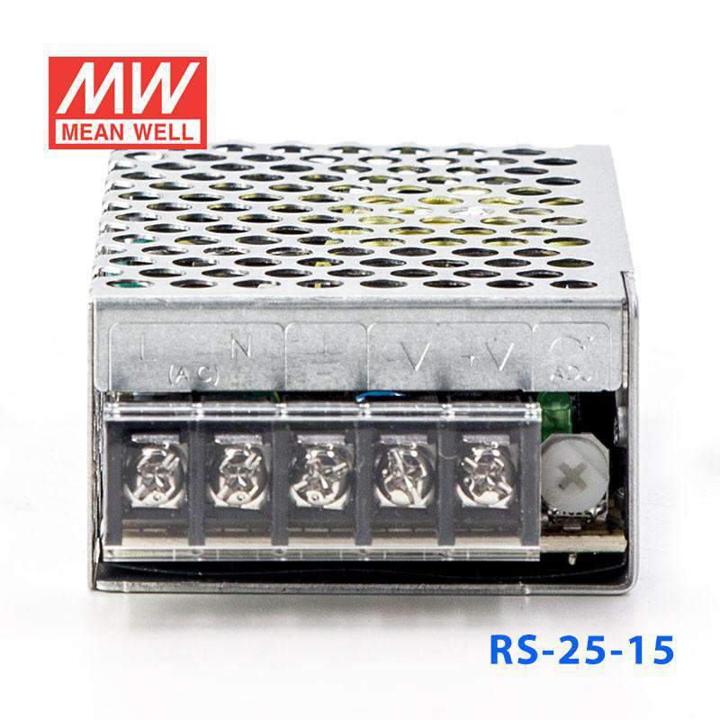 Mean Well RS-25-15 Power Supply 25W 15V 1.7A - PHOTO 4