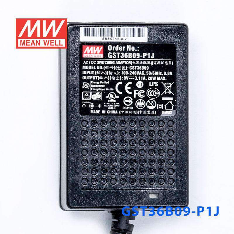 Mean Well GST36B09-P1J Power Supply 28W 9V 3.11A - PHOTO 2