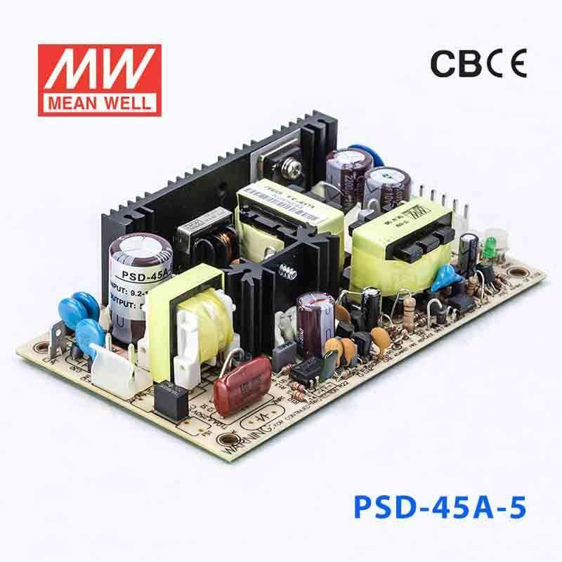 Mean Well PSD-45A-5 DC-DC Converter - 30W - 9~18V in 5V out 6A