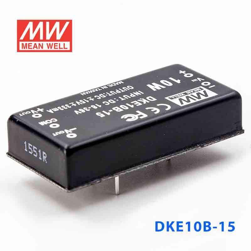 Mean Well DKE10B-15 DC-DC Converter - 10W - 18~36V in ±15V out 333mA - PHOTO 1